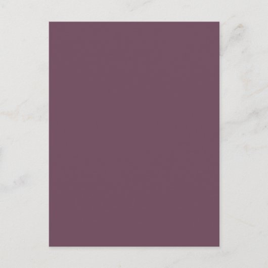 Elegant aangepast Briefkaart – minimalistisch desi (Voorkant)