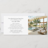 Elegant aangepast fotologo cadeaubon chic (Achterkant)