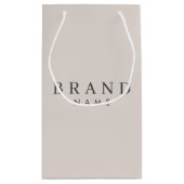 Elegant, aangepast klein papier, winkeltas klein cadeauzakje (Achterkant)