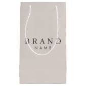 Elegant, aangepast klein papier, winkeltas klein cadeauzakje (Voorkant)