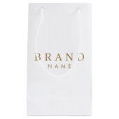 Elegant, aangepast klein papier, winkeltas klein cadeauzakje (Voorkant)