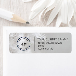 Elegant aangepast label voor retouradres voor bedr
