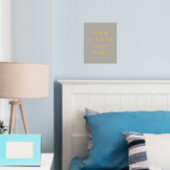 Elegant aangepast tekstformaat folie afdrukken (Insitu (Slaapkamer))