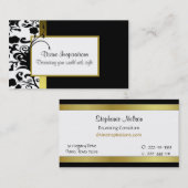 Elegant aangepast Visitekaartje (Voorkant / Achterkant)