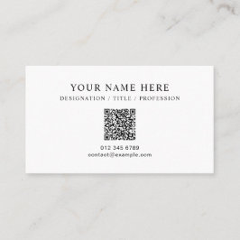 Elegant aangepast Visitekaartje ontworpen voor Pro