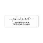 Elegant aangepaste adresstempel zelfinktende stempel (Design)