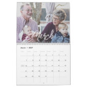Elegant aangepaste agenda kalender (Mar 2027)