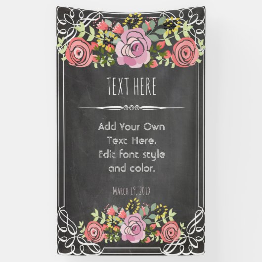 Elegant aangepaste banner (Verticaal)