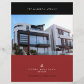 Elegant aangepaste brochure voor Estate-functies (Voorkant)