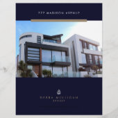 Elegant aangepaste brochure voor Estate-functies (Voorkant)