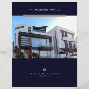 Elegant aangepaste brochure voor Estate-functies