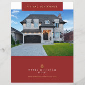 Elegant aangepaste brochure voor Estate-functies (Voorkant)