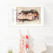 Elegant aangepaste portretbanner spandoek (Insitu)