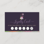 elegant aangepaste trouwerekkaart visitekaartje (Voorkant)