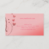 Elegant aangepaste Visitekaartjes (Achterkant)