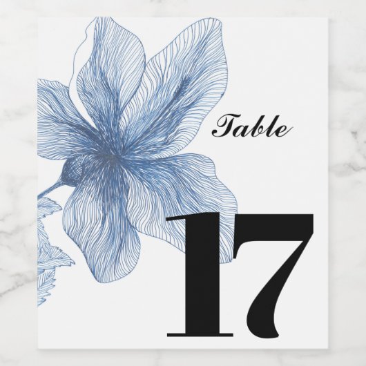 Elegant aangepaste wijn label Party tafel label Etiket (Enkel label)