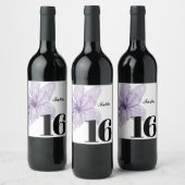 Elegant aangepaste wijn label, party tafel label wijn etiket (Flessen)