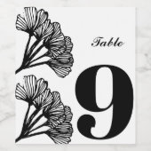 Elegant aangepaste wijn label, party tafel label wijn etiket (Enkel label)