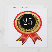 Elegant Aanpassen Uitnodiging (Voorkant / Achterkant)