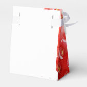 Elegant aardbei baby shower bedankdoosjes (Achterkant)