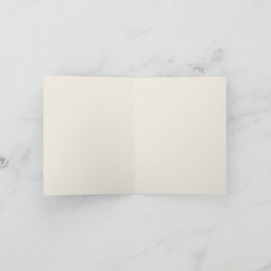 Elegant aardeachtig bloemig donkergrijs chique bru bedankkaart (Binnen)