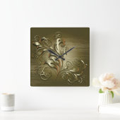 Elegant Abstract 5 Wandklokken & Nummeropties (Huis)