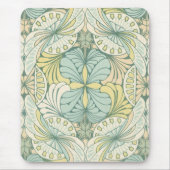 Elegant abstract art nouveau swirl design muismat (Voorkant)