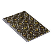 Elegant Abstract Background. Seamless Geometric Pa Notitieboek (Rechterzijde)
