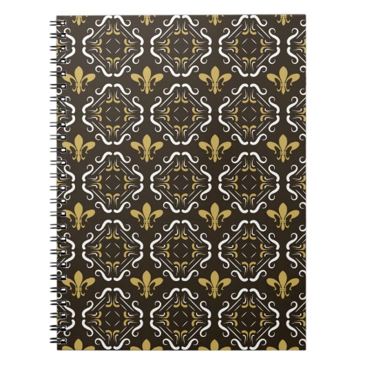Elegant Abstract Background. Seamless Geometric Pa Notitieboek (Voorkant)