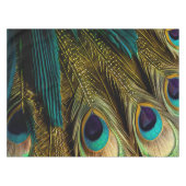 Elegant Abstract Blauwgroen blauw goudpels | Tafelkleed (Voorkant (Horizontaal))