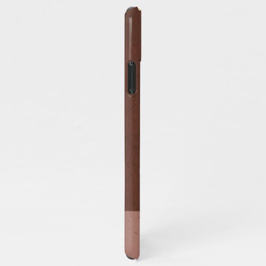 Elegant Abstract Bleek Gold Marble Agate iPhone Ca iPhone Hoesje (Rechterkant)