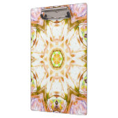 Elegant abstract bloemendesign patroon chique yoga klembord (Links)