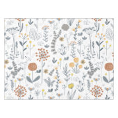 Elegant Abstract bloemig naadloos patroon Tafelkleed (Voorkant (Horizontaal))