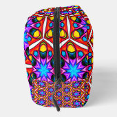 Elegant Abstract bloemmotief Toilettasje (Rechts)