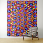 Elegant Abstract bloemmotief Wandkleed (In situ)