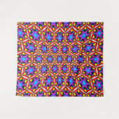 Elegant Abstract bloemmotief Wandkleed (Voorkant (horizontaal))
