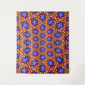 Elegant Abstract bloemmotief Wandkleed (Voorkant)