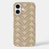 Elegant Abstract Botanische Stippen Patroon Sand B