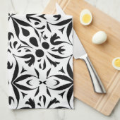 Elegant abstract classy theedoek (Quarter Fold)