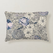 Elegant Abstract Floral Achtergrond | Accent Kussen (Voorkant)