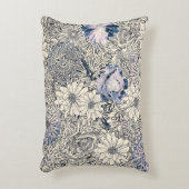 Elegant Abstract Floral Achtergrond | Accent Kussen (Voorkant(Verticaal))