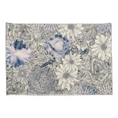 Elegant  Abstract Floral Achtergrond | Kussensloop (Achterkant-Rechts)