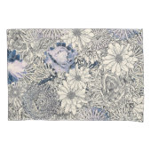 Elegant  Abstract Floral Achtergrond | Kussensloop (Voorkant-Links)