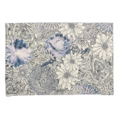 Elegant  Abstract Floral Achtergrond | Kussensloop (Voorkant-Rechts)