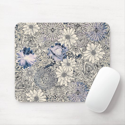 Elegant  Abstract Floral Achtergrond | Muismat (Met muis)