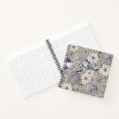 Elegant Abstract Floral Achtergrond | Notitieboek (Binnen)