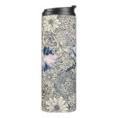 Elegant  Abstract Floral Achtergrond | Thermosbeker (Gedraaid links)