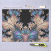 Elegant Abstract Fractal Feathers 11 Decoupage Tissuepapier (Craft)