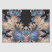 Elegant Abstract Fractal Feathers 11 Decoupage Tissuepapier (Voorkant)