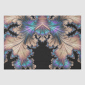 Elegant Abstract Fractal Feathers 12 Decoupage Tissuepapier (Voorkant)